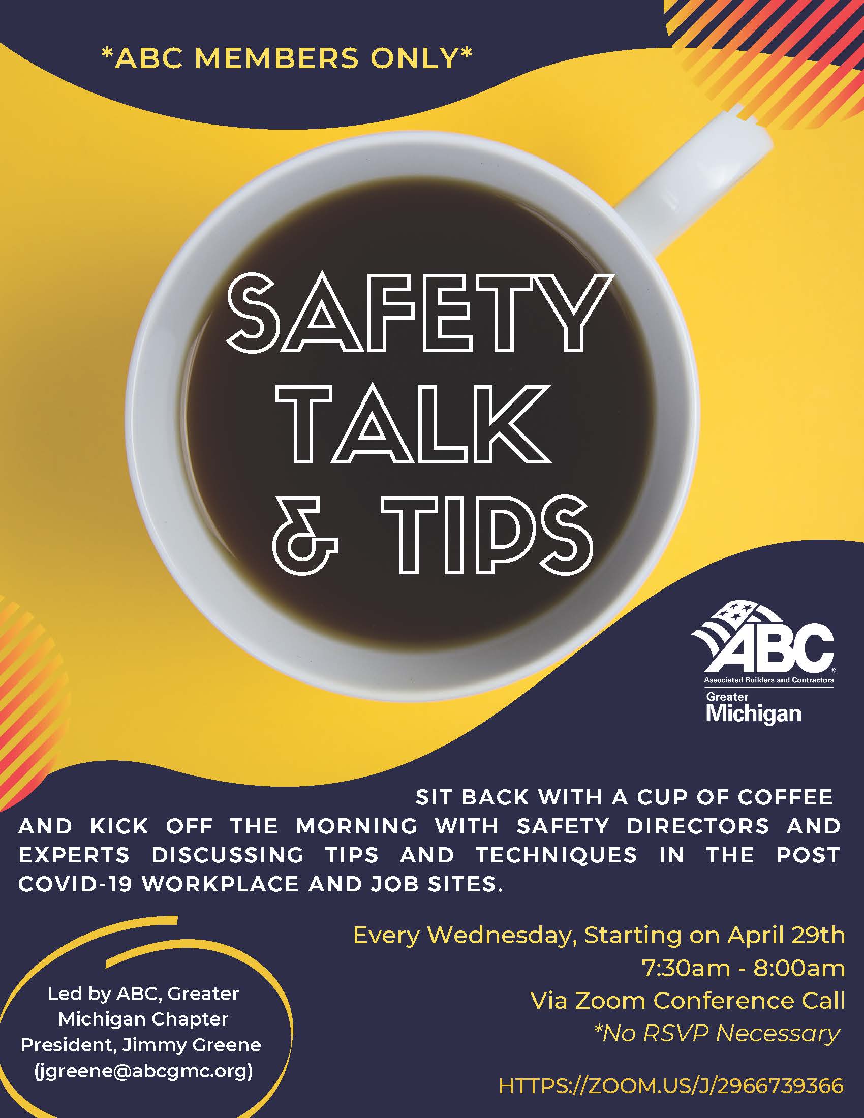Safet Talk & Tips banner