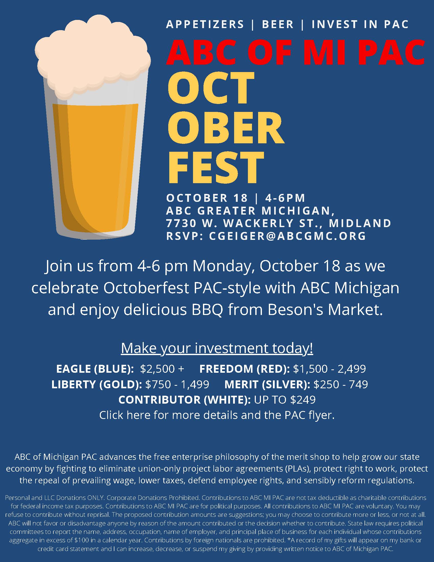 ABC of MI PAC Octoberfest