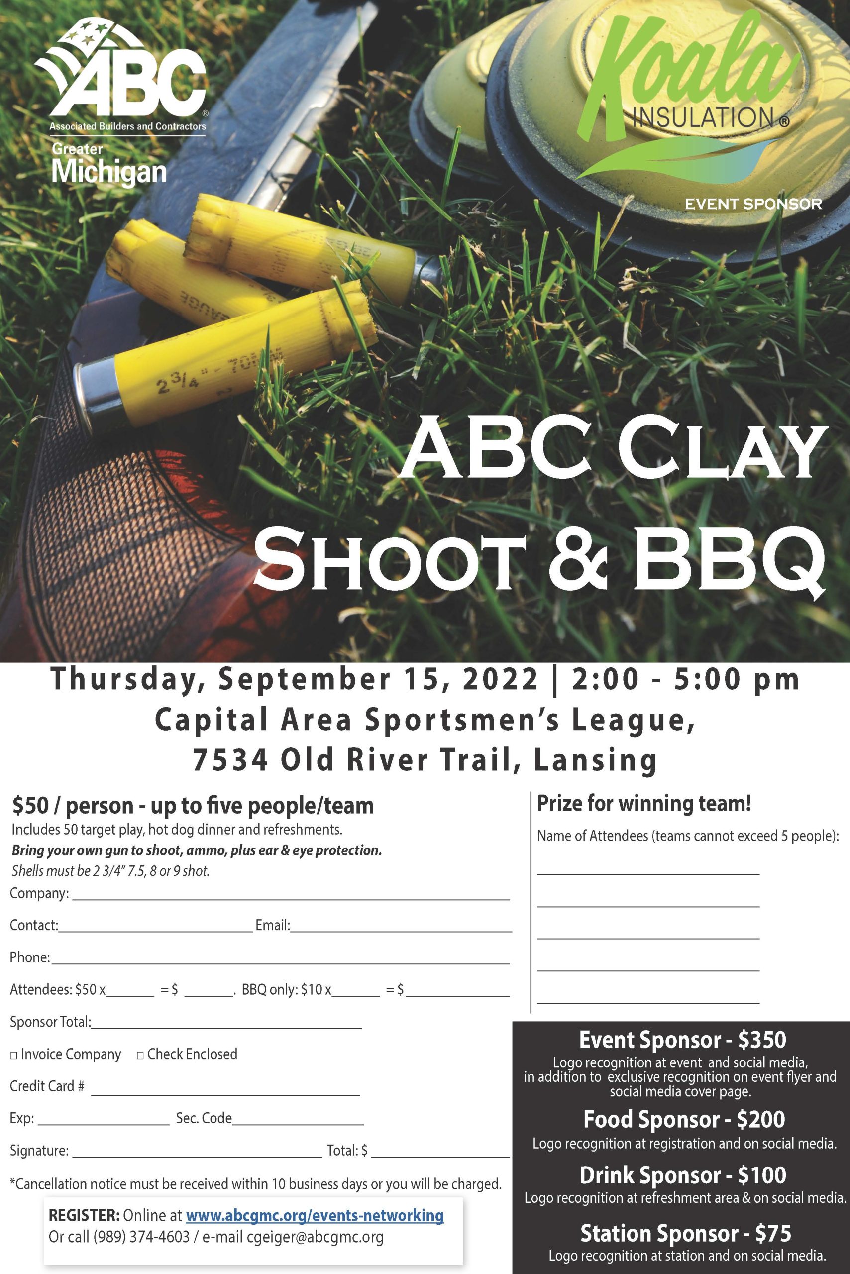 2022 Clay Shoot & BBQ