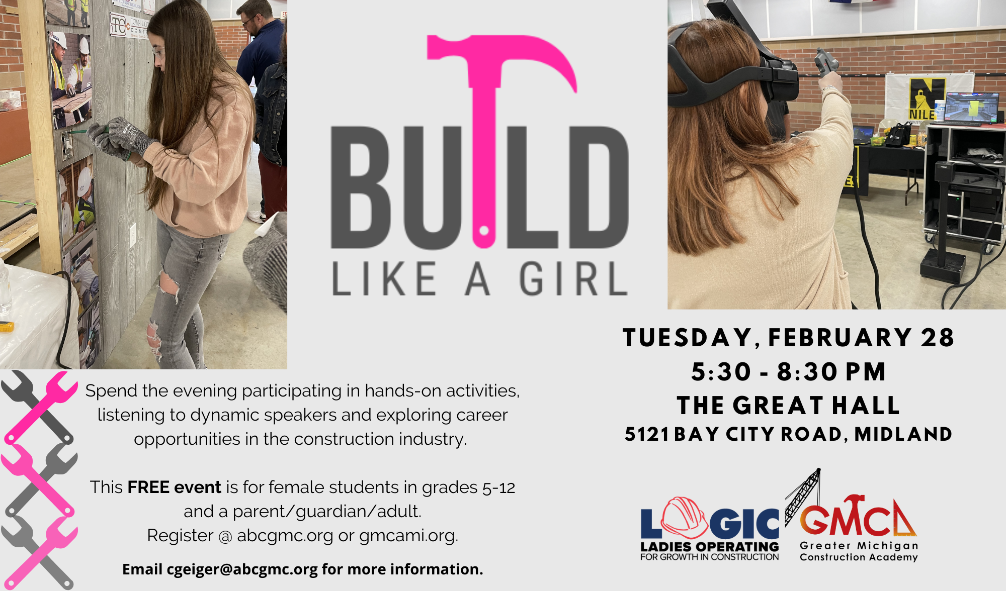 Build Like a Girl REGISTRATION CLOSED