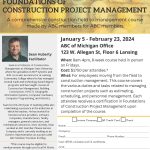 Foundations of Construction Project Management