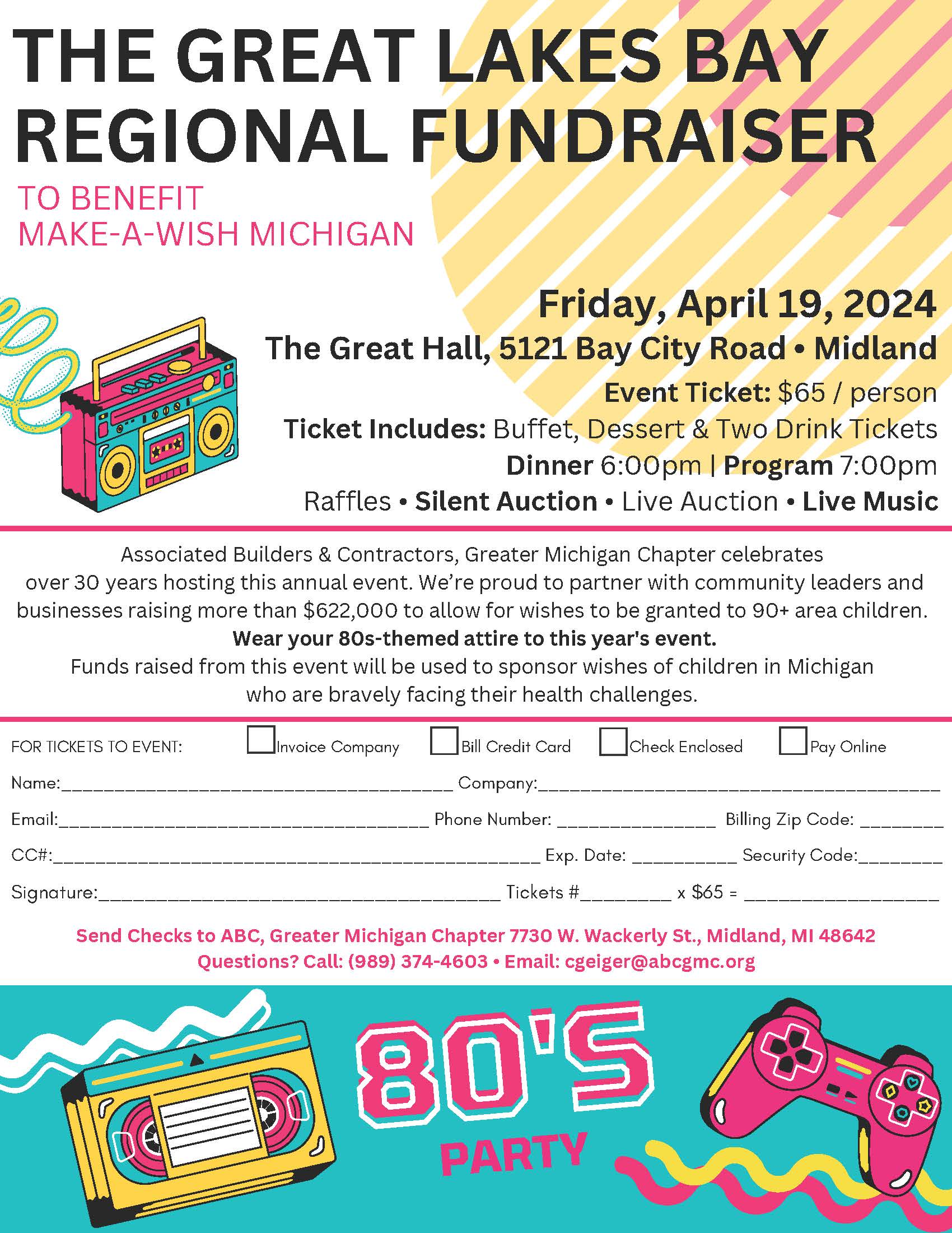 The Great Lakes Bay Regional Fundraiser
