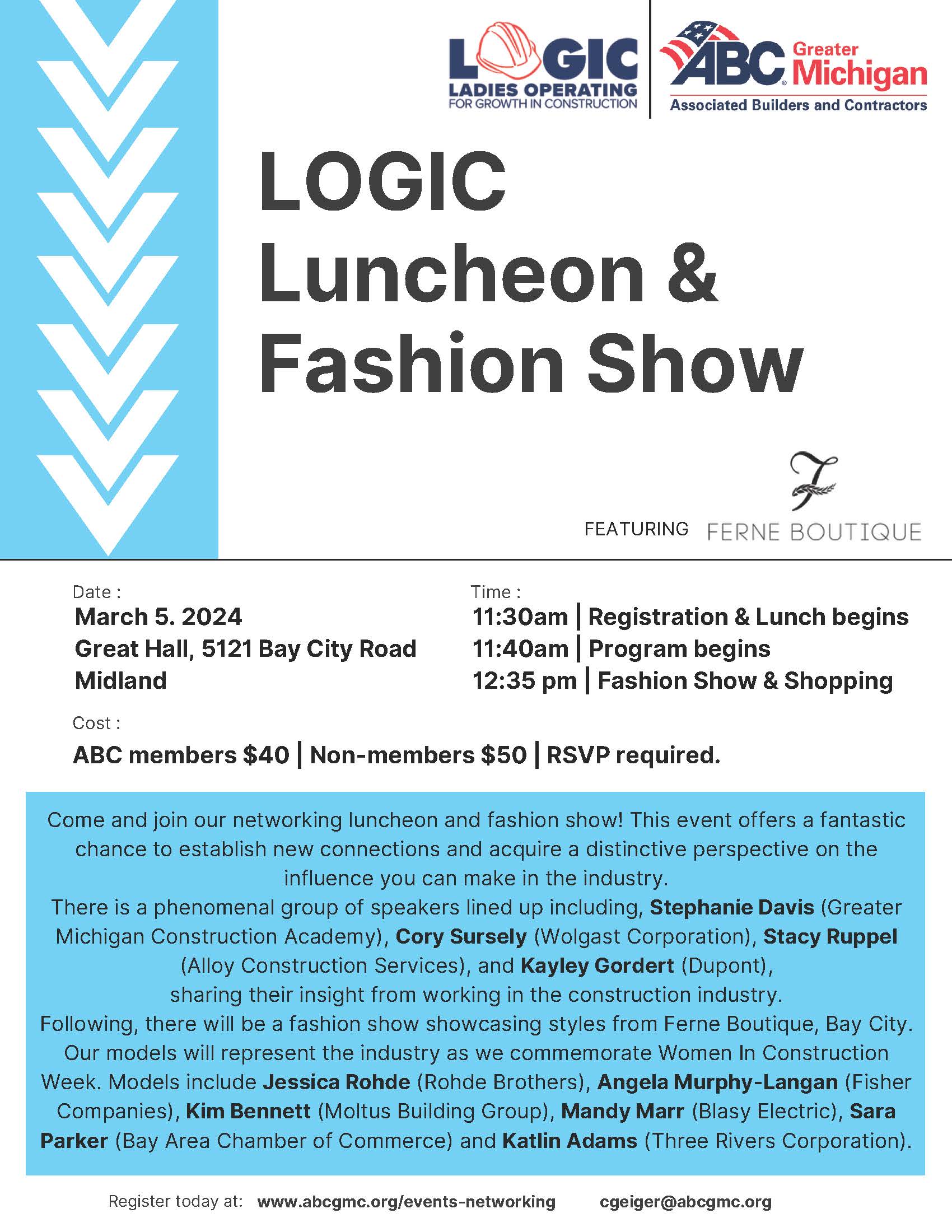 LOGIC Luncheon & Fashion Show