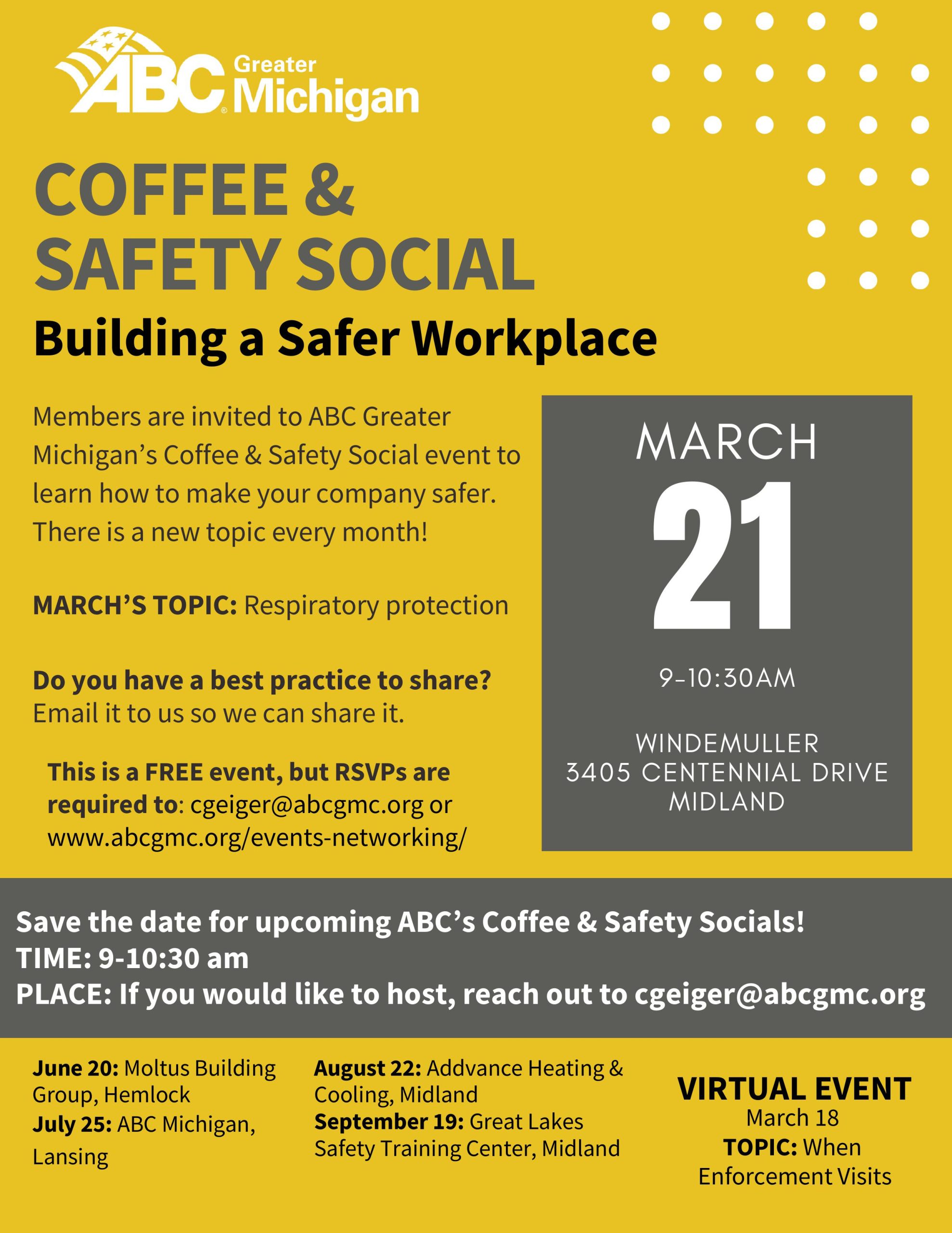 Coffee & Safety Social