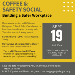 Coffee and Safety  Social