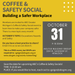 Coffee and Safety Social