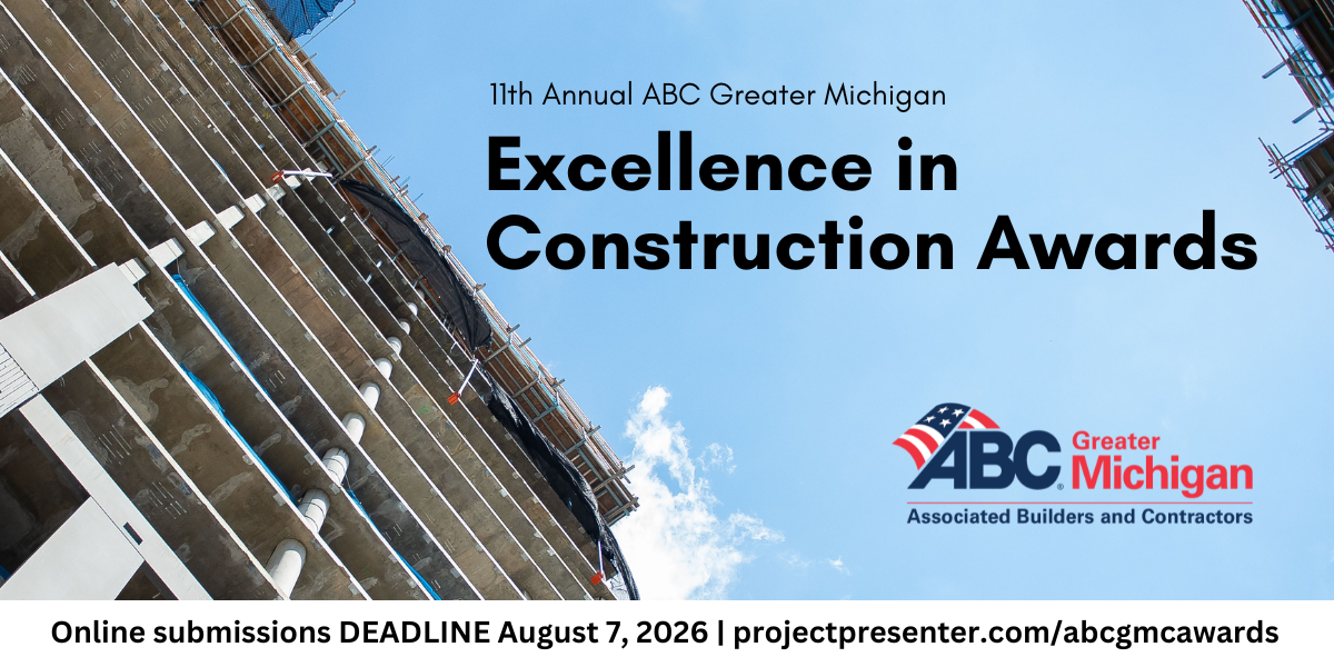 Excellence in Construction Awards Graphic