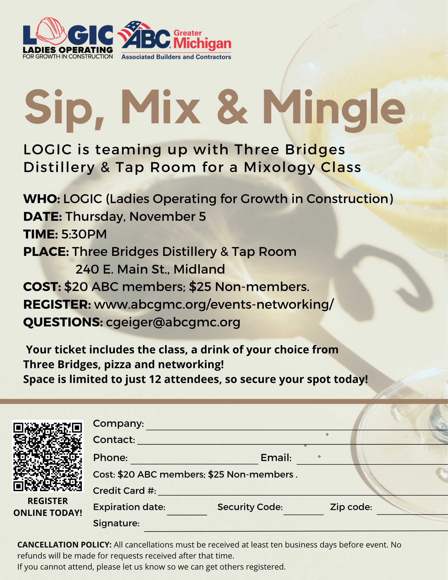 mixology class